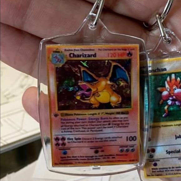 Other | 1st Edition Shadowless Charizard Pokmon Card Keychain | Poshmark Other | 1st Edition Shadowless Charizard Pokmon Card Keychain | Poshmark